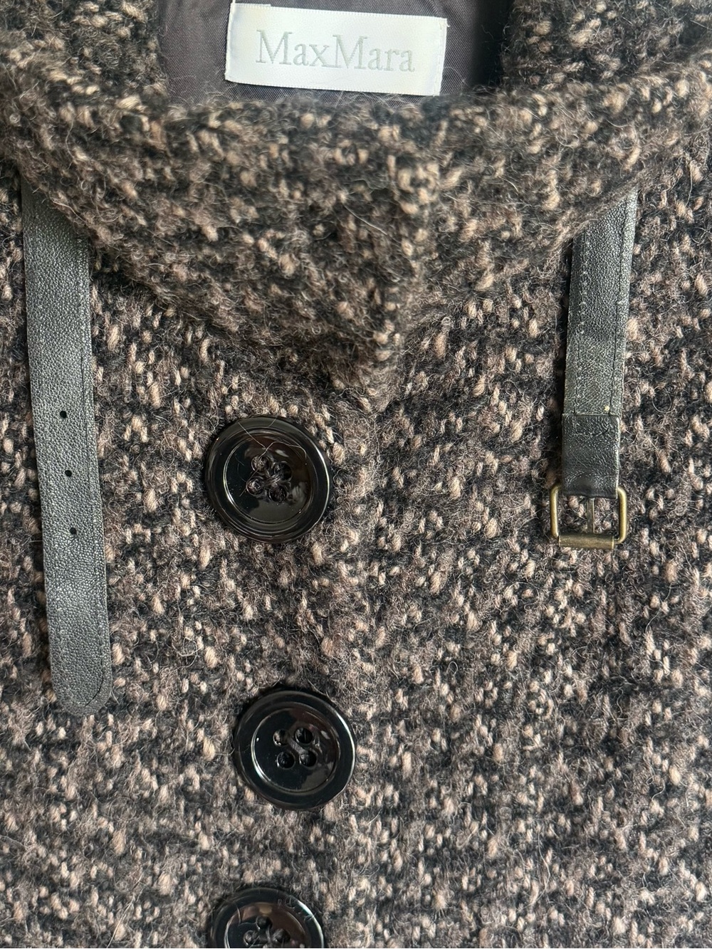 MaxMara Snap-Button Wool Jacket - Picture 6 of 11